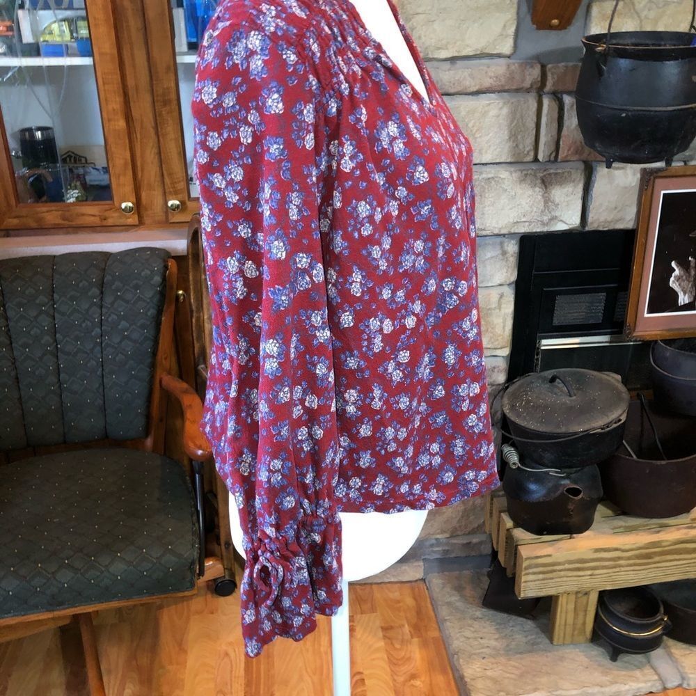 Lucky Brand size medium boho style long sleeve - Picture 2 of 4
